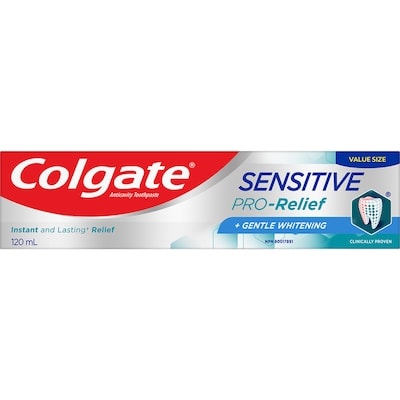 Colgate Dentifrice  Sensitive Pro-Relief + Blanchissant Doux 120 ml, 7,49 $/100ml