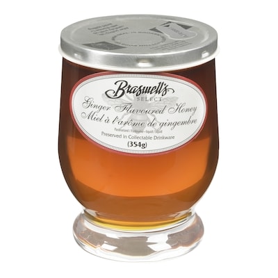 Brasswell's Ginger Flavoured Honey 354 g, $3.95/100g