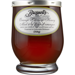 Brasswell's Orange Blossom Honey 354 g, $3.95/100g