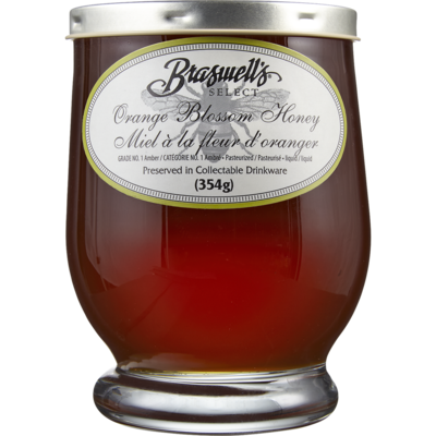 Brasswell's Orange Blossom Honey 354 g, $3.95/100g