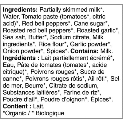 Organic Roasted Red Pepper & Tomato Soup
