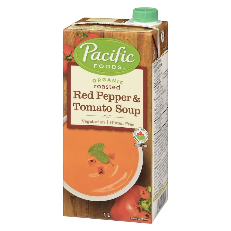 Pacific Organic Roasted Red Pepper & Tomato Soup