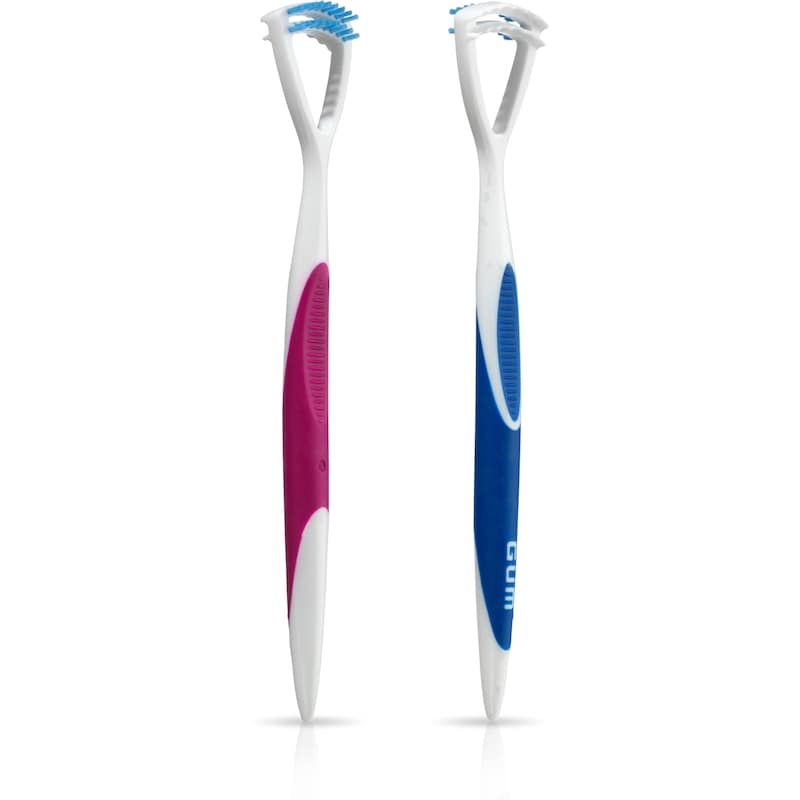Dual Action Tongue Cleaner Brush/Scraper&nbsp;