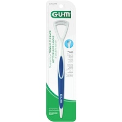 GUM Nettoyeur de langue à double action, brosse et grattoir 1 ea, 6,00 $/1ch