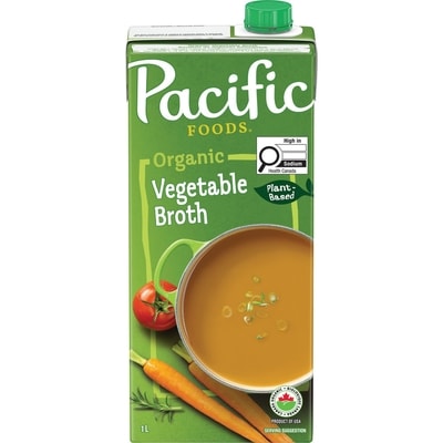 Pacific Foods Organic Vegetable Broth 1 l, $0.65/100ml
