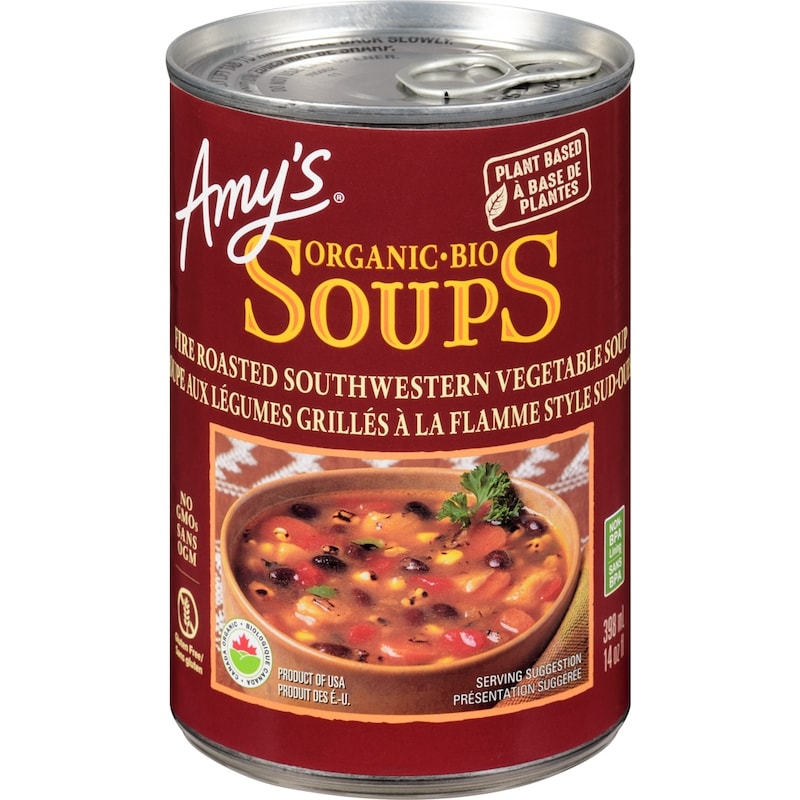 Organic Soup, Fire Roasted Southwestern Vegetable