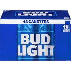 Bud Light 48 conserves (Pièce d’identité requise au moment du ramassage) 48x355.0 ml, 0,40 $/100ml