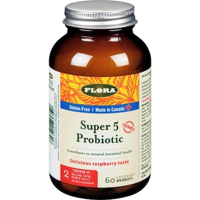 Flora 5 Probiotic 60 Lozenges 60 ea, $0.43/1ea