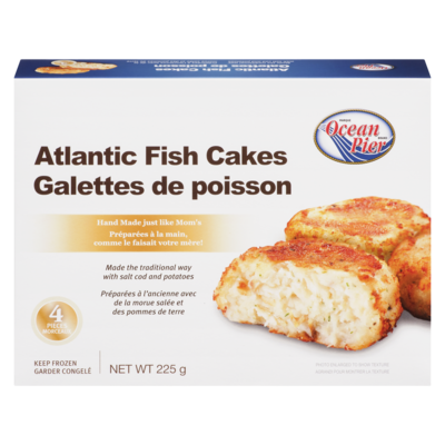 null Atlantic Fish Cakes 225 g, $3.33/100g