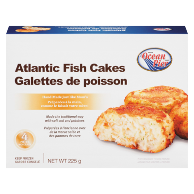 null Fricadelles de poisson, Atlantic 225 g, 3,11 $/100g
