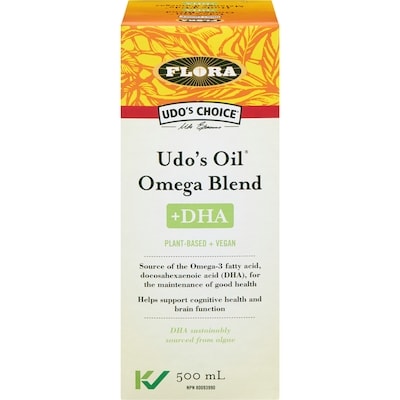Udo Oil Blend Caps 500 ml, $6.80/100ml