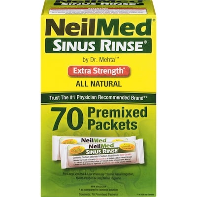 NeilMed Premixed Packets 70 ea, $0.34/1ea