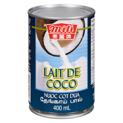 Grace Lait de coco 400 ml, 0,50 $/100ml