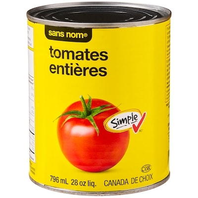 Tomates entières