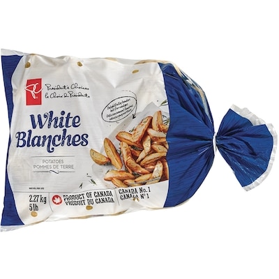 President's Choice White Potatoes, 5 lb Bag 2.268 kg, $0.35/100g