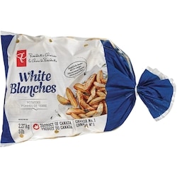 le Choix du Président Pommes de terre à chair blanche, sac de 5 lb 2.268 kg, 0,24 $/100g