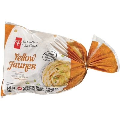 President's Choice Yellow Potatoes, 5 lb Bag 2.268 kg, $0.35/100g