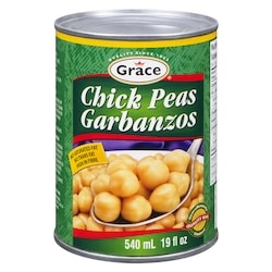 Grace Chick Peas Garbanzos 540 ml, $0.37/100ml