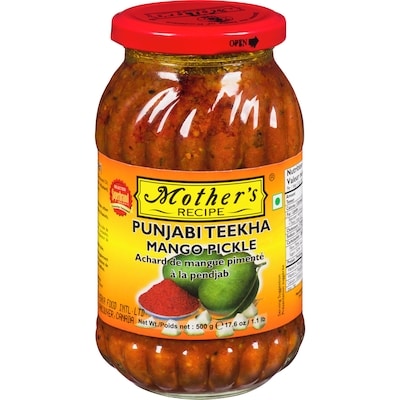 Mother Punjabi Teekha Mango Pickle 500 g, $0.80/100g