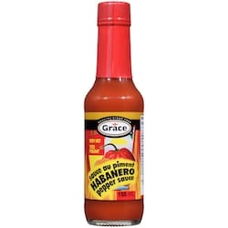 Grace Sauce extra piquante aux piments habanero 165 ml, 1,52 $/100ml
