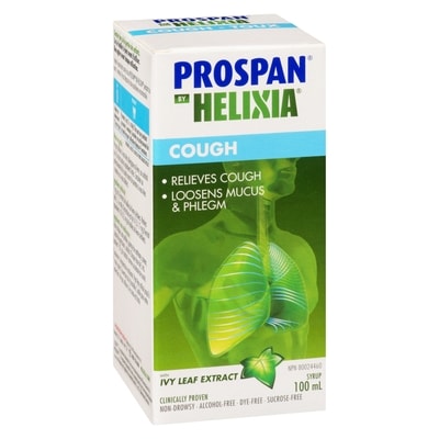 Helixia Prospan Syrup Cough 100 ml, $12.49/100ml