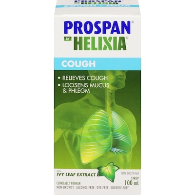 Helixia Adult Cough Syrup 100 ml, $11.99/100ml