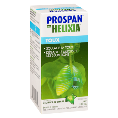 Helixia Sirop contre la toux pour adultes 100 ml, 11,49 $/100ml