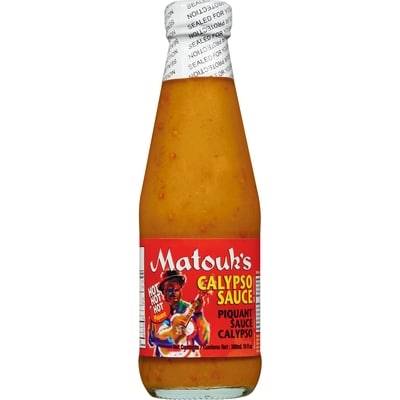 Matouks Calypso Hot Sauce 300 ml, $1.50/100ml