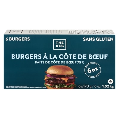 The Keg Burgers de côte de bœuf de choix 1.02 kg, 2,35 $/100g