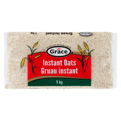 Grace Gruau instantané 1 kg, 0,30 $/100g