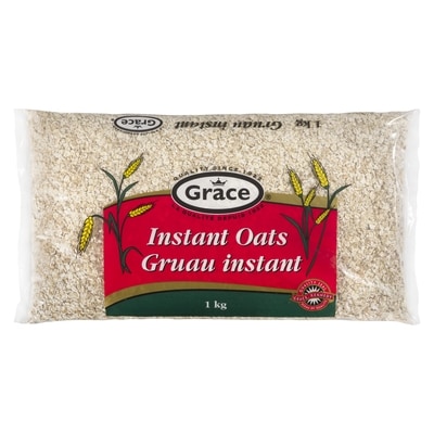 Grace Gruau instantané 1 kg, 0,38 $/100g