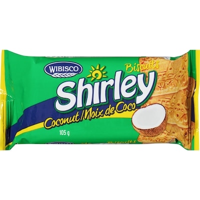 Wibisco Shirley Biscuits, Coconut 100 g, $1.39/100g