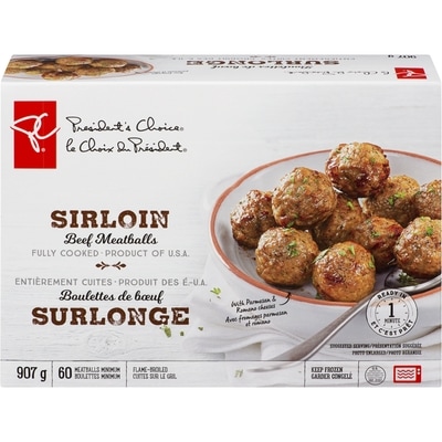 le Choix du Président Boulettes de surlonge de boeuf 907 g, 2,09 $/100g