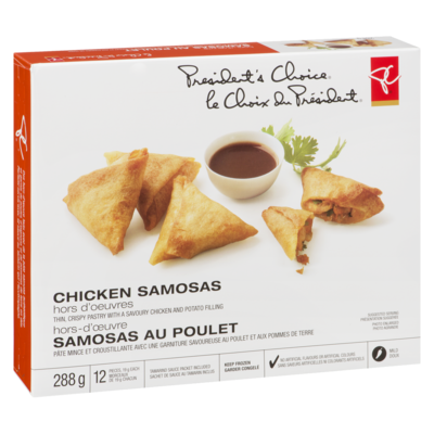 Mini samosas au poulet