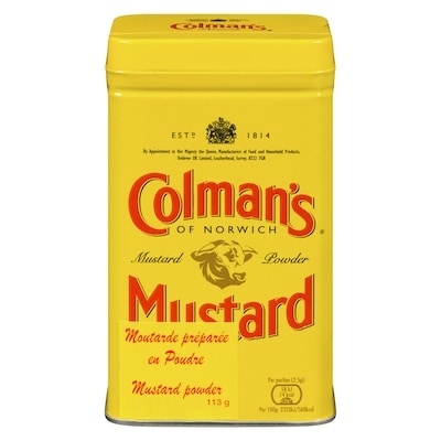 Coleman Double Mustard Superfine Powder 113 g, $5.74/100g