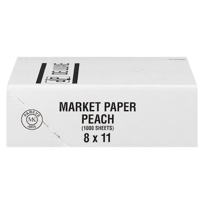 GFS Deluxe Peach Paper, 8 x 11 in 1000x1.0 ea, $0.03/1ea