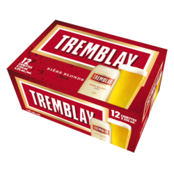 Tremblay Lager Blonde Lager (ID required at pick-up) 12x355.0 ml, $0.42/100ml