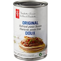 le Choix du Président Haricots pinto frits doux 398 ml, 1,00 $/100ml