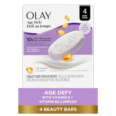 Olay Beauty Bars, Age Defying 4x90.0 g, $1.53/100g