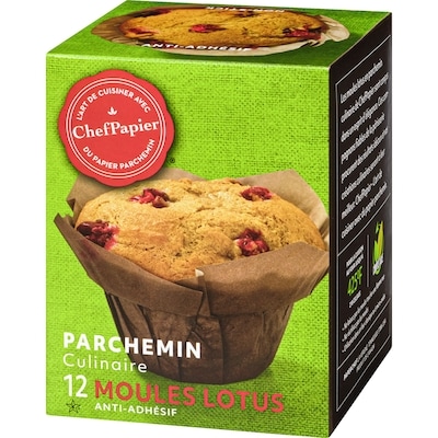 Moules lotus en parchemin culinaire