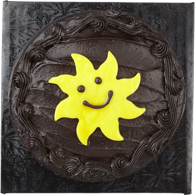 null Gâteau au double chocolat fondant 1 étage 600 g, 1,44 $/100g