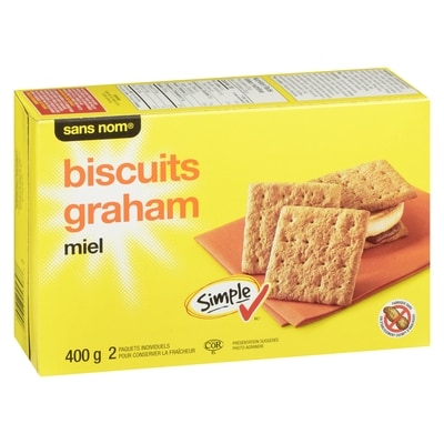 Biscuits graham, miel