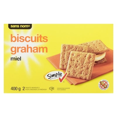 Biscuits graham, miel