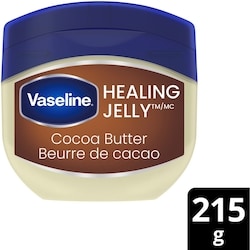 Vaseline Gelée de Pétrole Healing Jelly au beurre de cacao  215 g, 2,46 $/100g