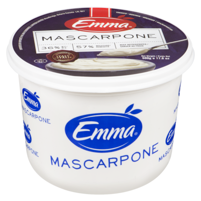 Emma Cheese, Italian Mascarpone 500 g, $2.40/100g