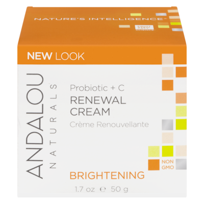 Andalou Naturals Crème renouvelante Probiotique + C 50 ml, 59,98 $/100ml