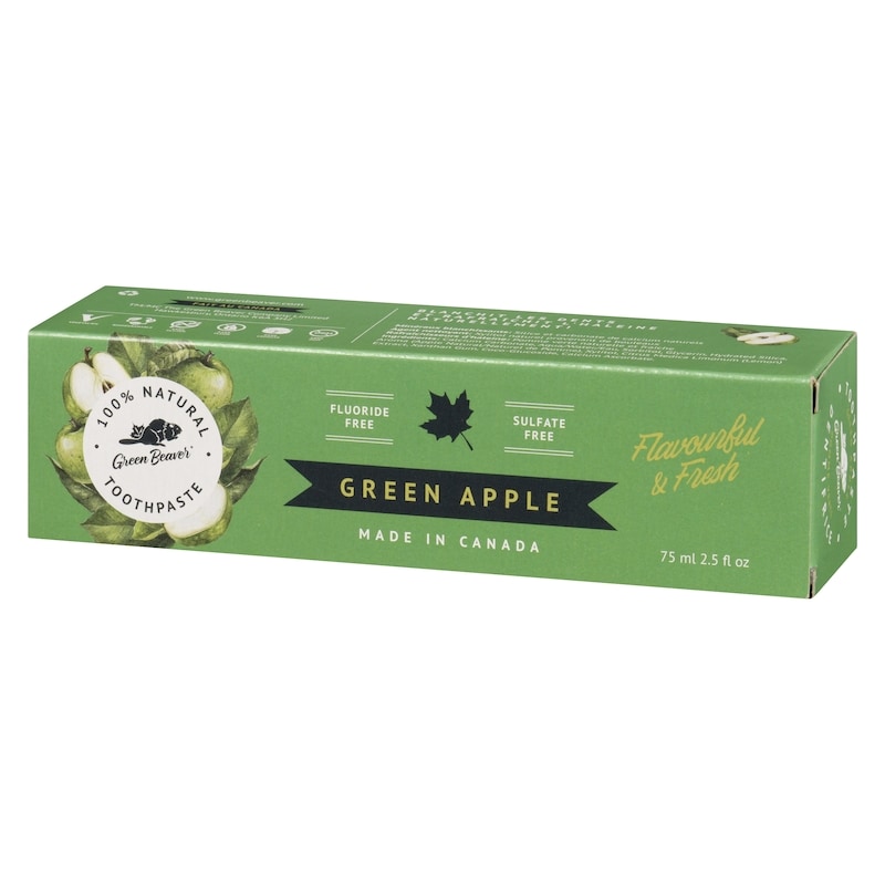 Natural Toothpaste, Green Apple