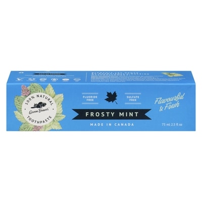 Green Beaver Natural Toothpaste, Frosty Mint 75 ml, $7.32/100ml