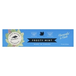 Green Beaver Natural Toothpaste, Frosty Mint - 75 ml | Fortinos