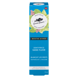 Green Beaver Jr Dentifrice naturel menthe fraîche 75 ml, 8,65 $/100ml